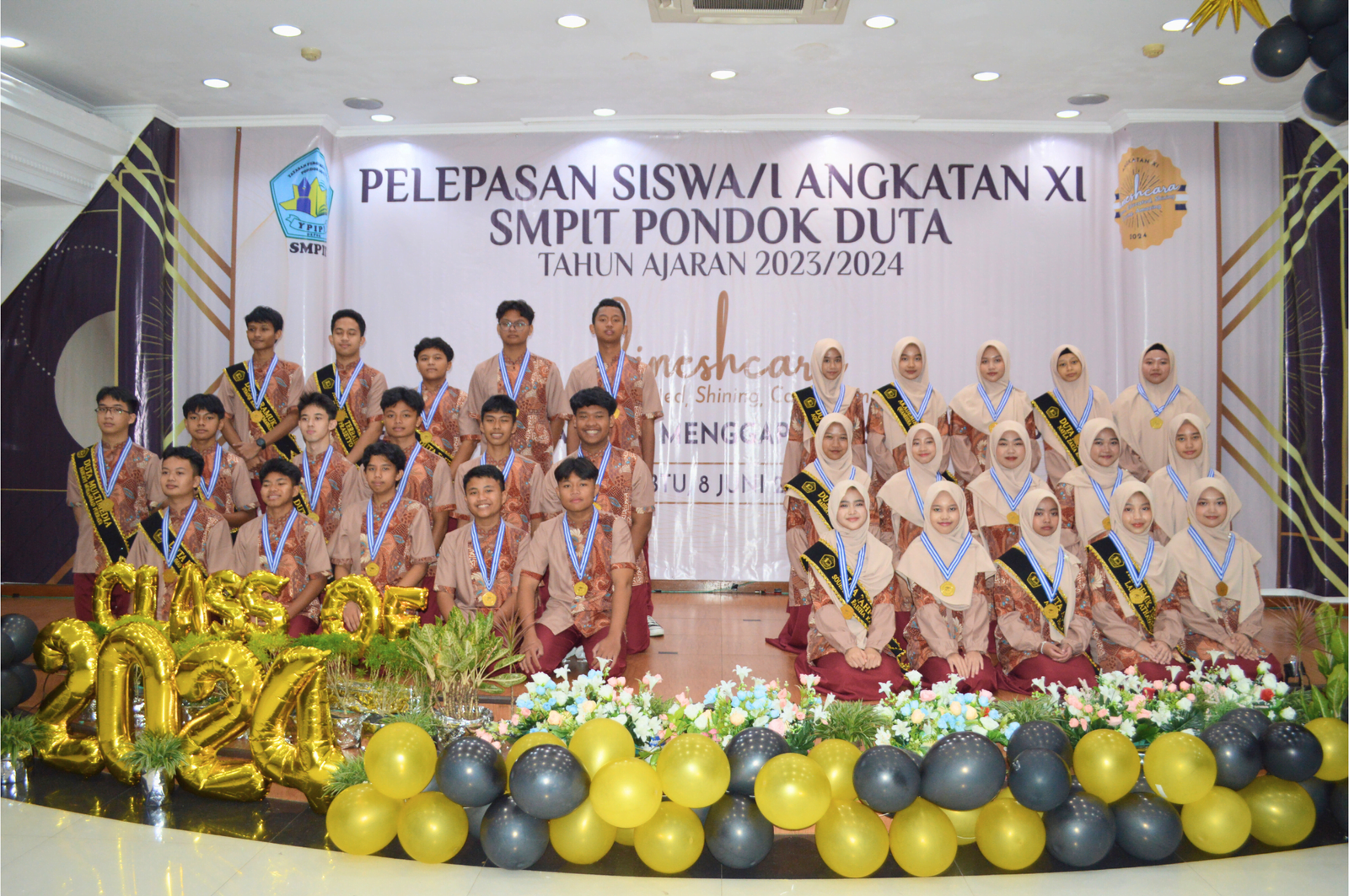 Pelepasan Siswa-siswi kelas 9 SMPIT Pondok Duta 2023-2024