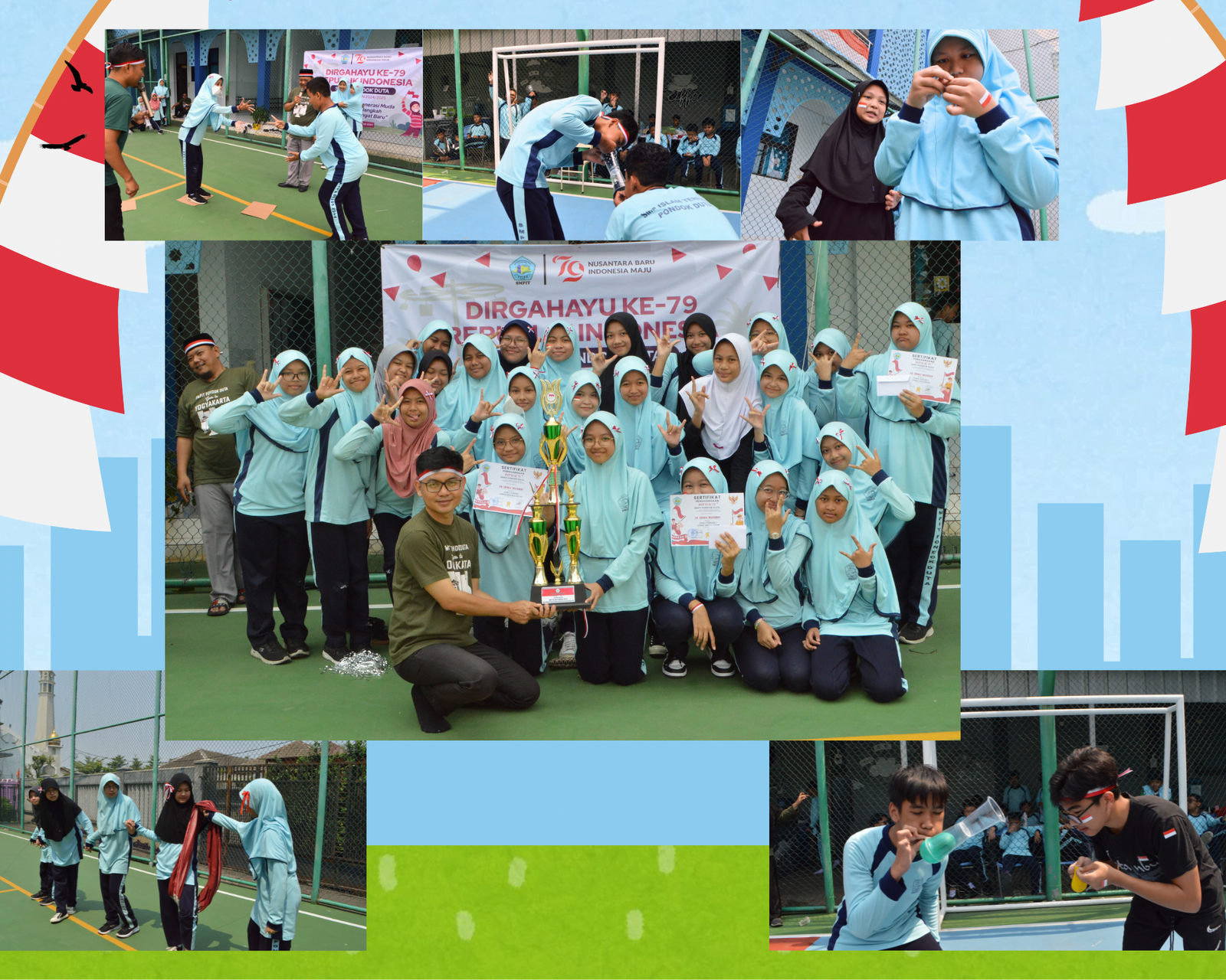 PERINGATAN HUT RI KE 79 SMPIT Pondok Duta