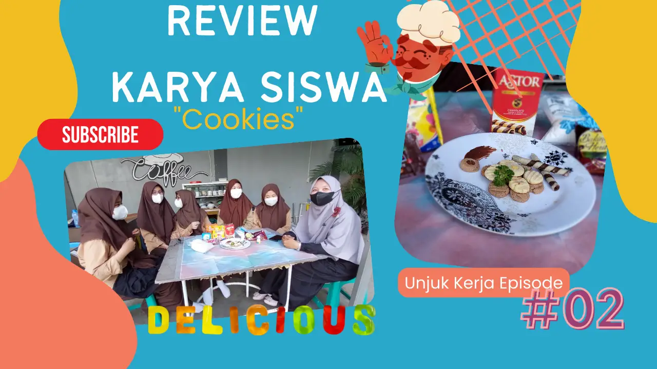 Olah Makanan: Cookies Hasil Kreativitas Siswi SMPIT Pondok Duta dalam Unjuk Kerja Seni Budaya Prakarya