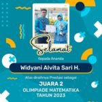 Olimpiade Matematika: Widyani Alvita Sari Raih Juara Kedua