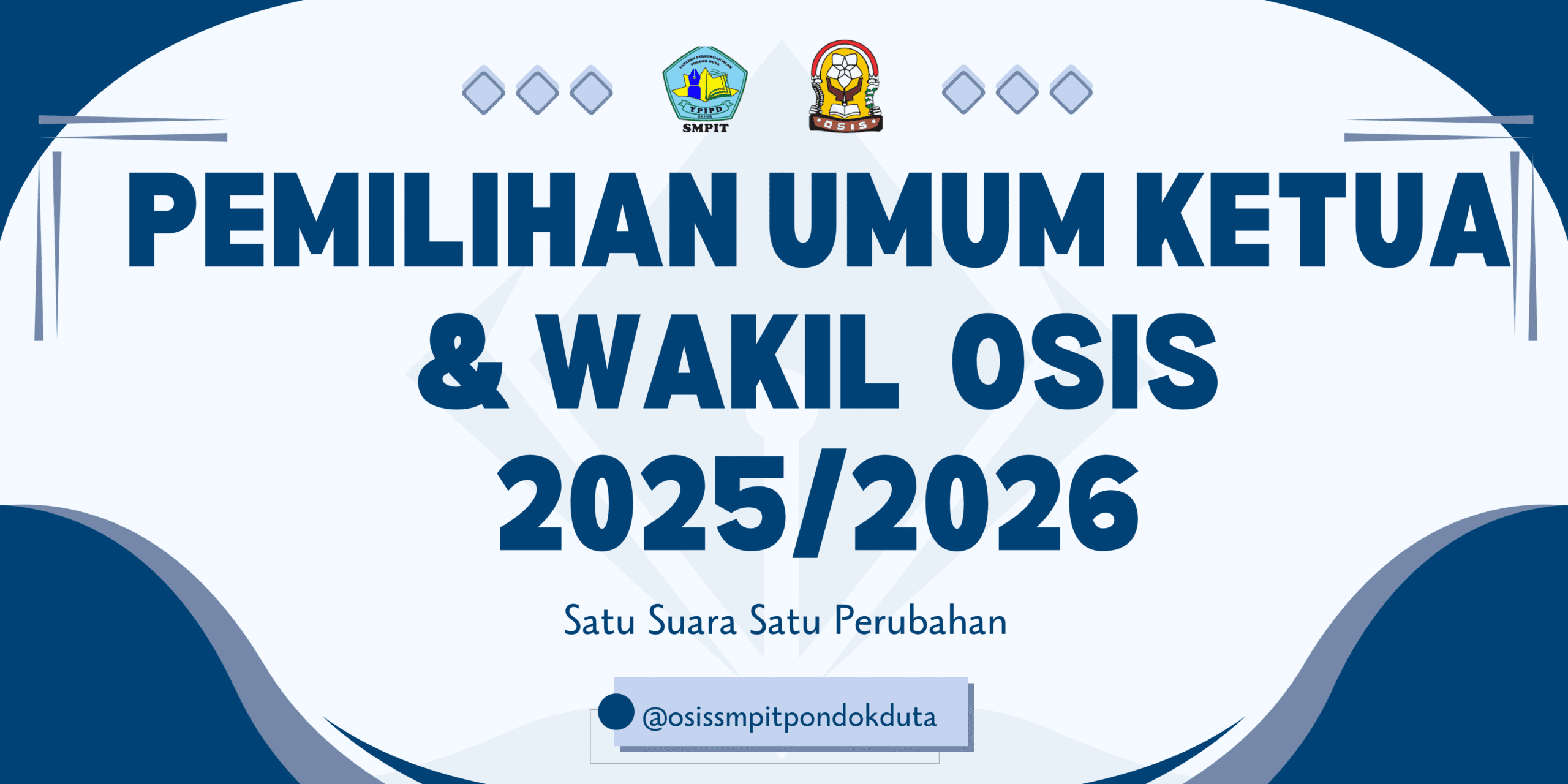 Pemilihan Ketua dan Wakil Ketua OSIS SMPIT Pondok Duta 2025/2026: Paslon 3 Raih Kemenangan !