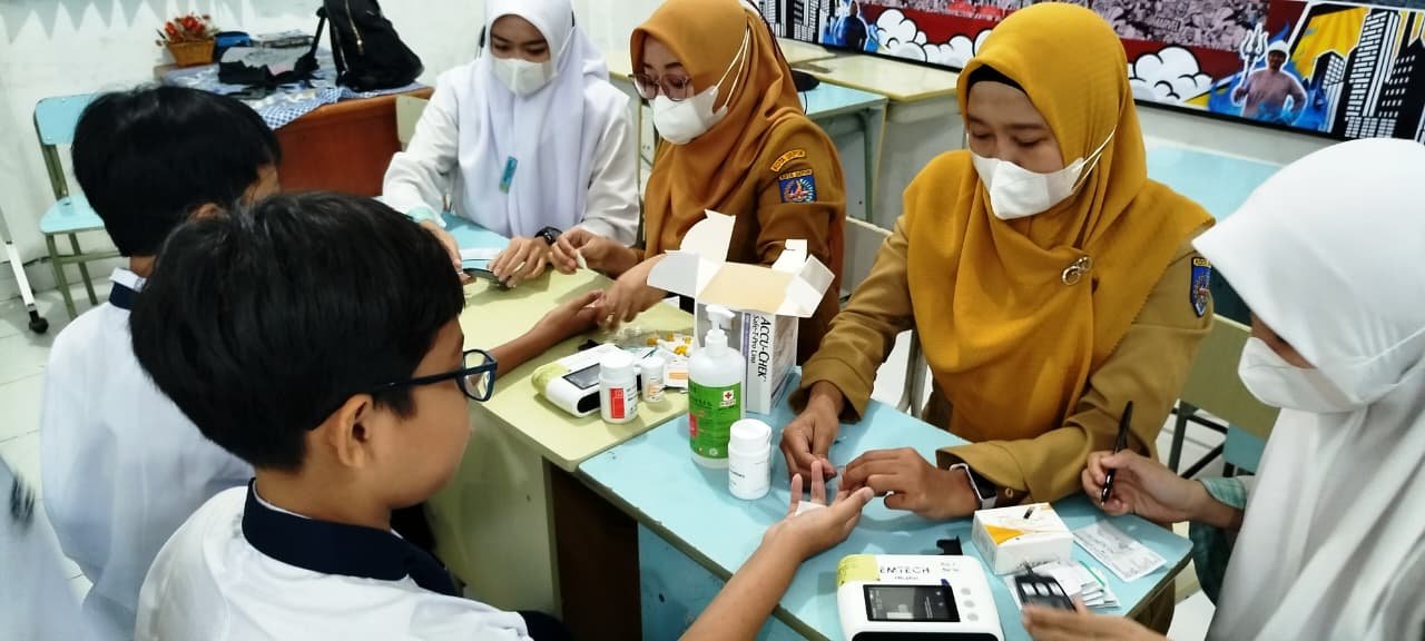 Cek Kesehatan Gratis SMPIT Pondok Duta & Puskesmas Tugu Depok