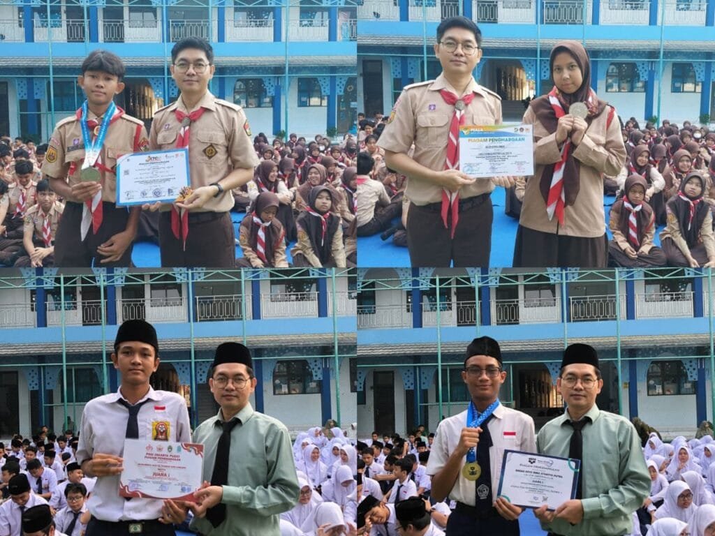Siswa SMPIT Pondok Duta peraih juara