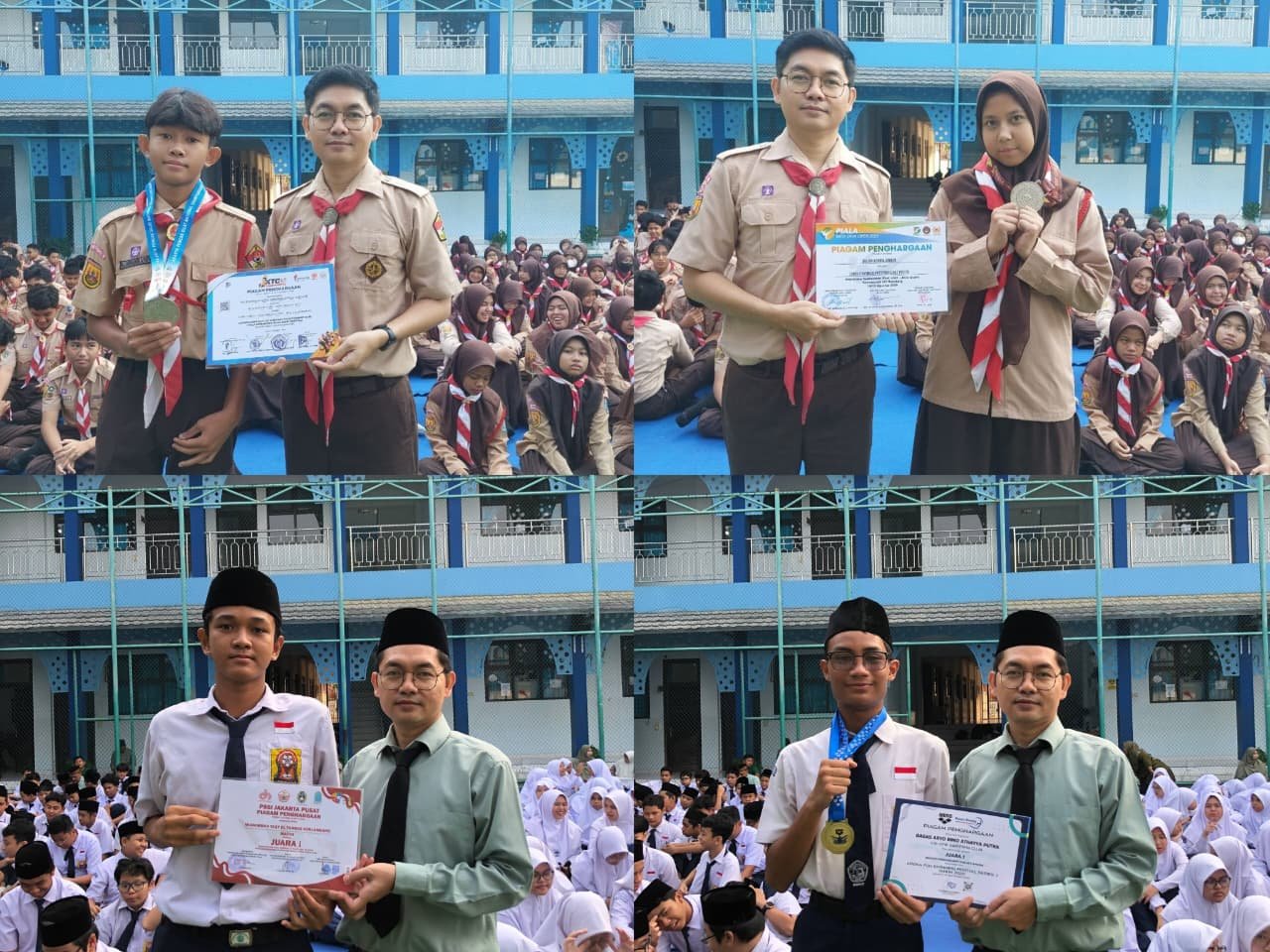 Siswa SMPIT Pondok Duta peraih juara