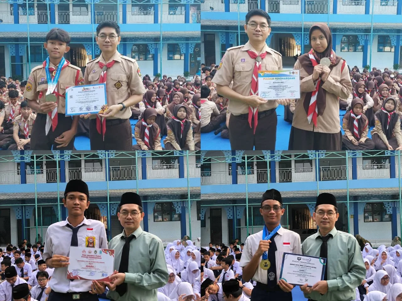 Siswa SMPIT Pondok Duta peraih juara